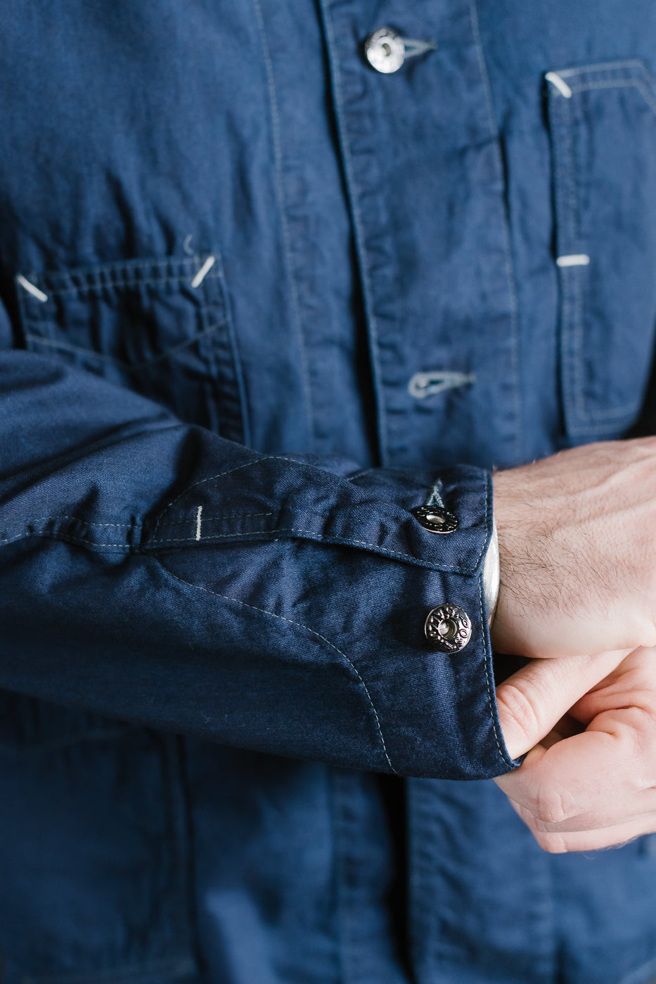 1111-VTI - De Luxe Railroader Vintage Twill - Indigo