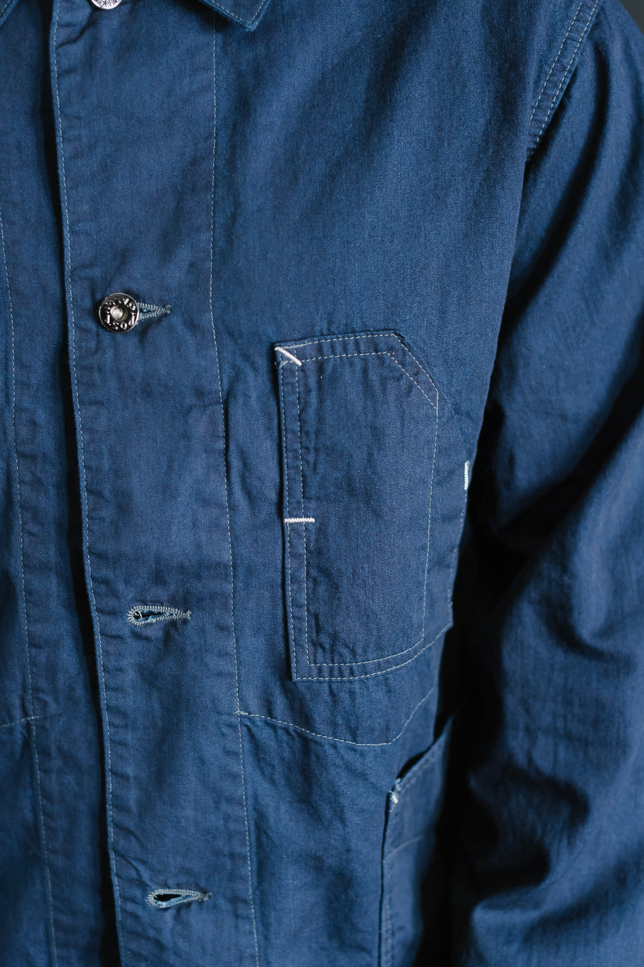 1111-VTI - De Luxe Railroader Vintage Twill - Indigo