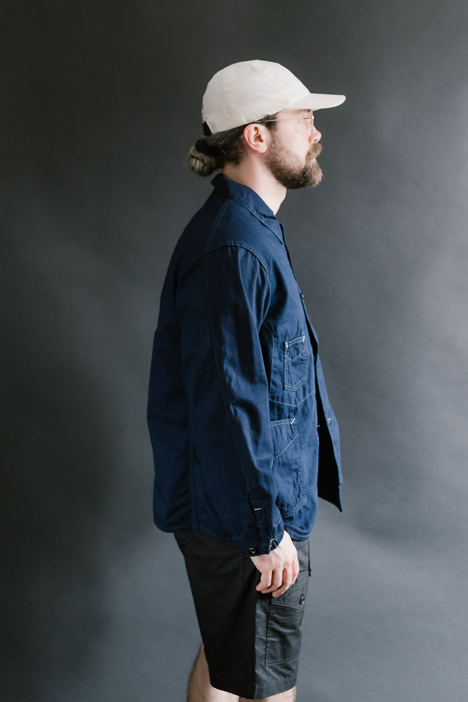 1111-VTI - De Luxe Railroader Vintage Twill - Indigo
