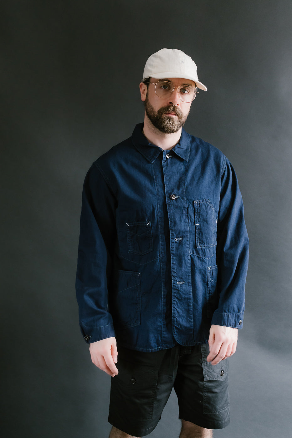 1111-VTI - De Luxe Railroader Vintage Twill - Indigo