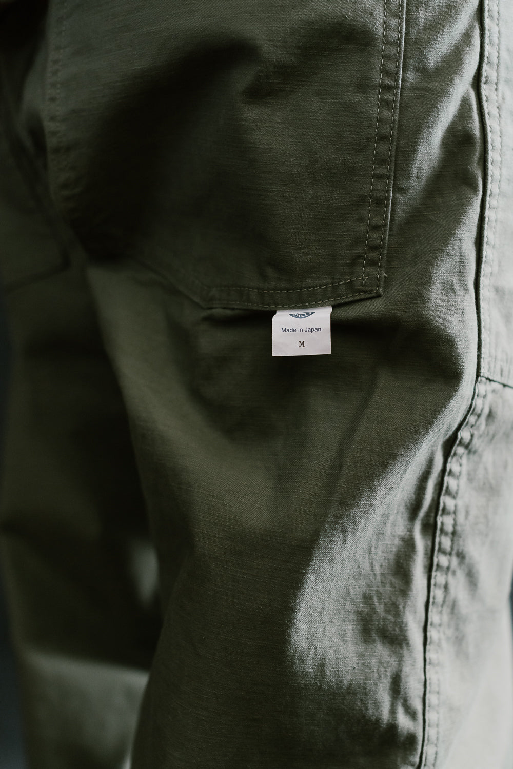 1301-VMO - Army Pants Vintage Sateen - Olive | Dant