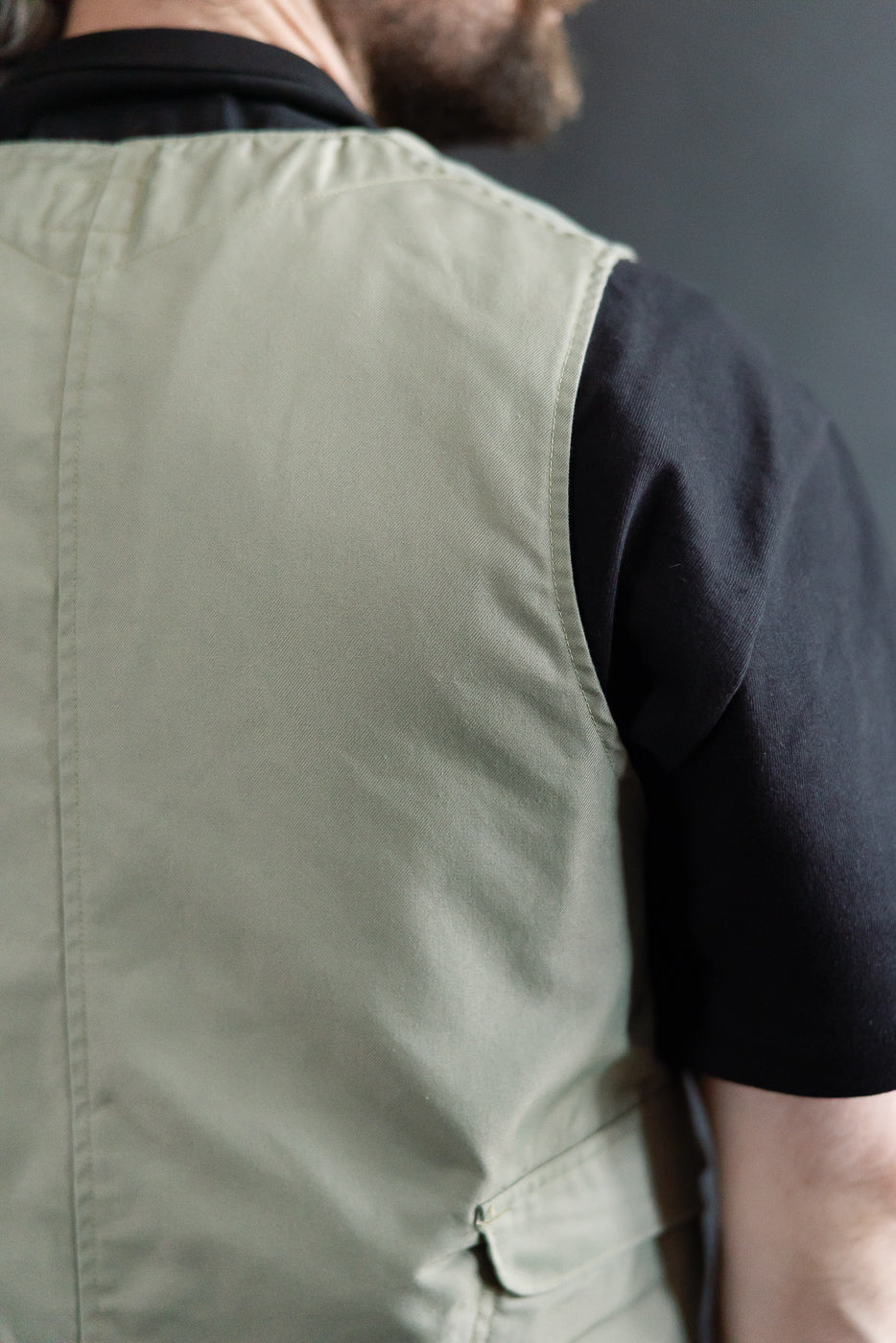 1512-FT - Royal Traveler Vest French Twill - Khaki