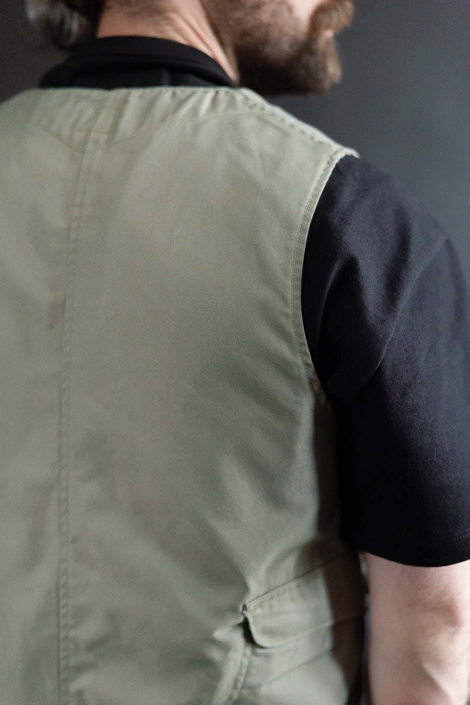 1512-FT - Royal Traveler Vest French Twill - Khaki | Dant