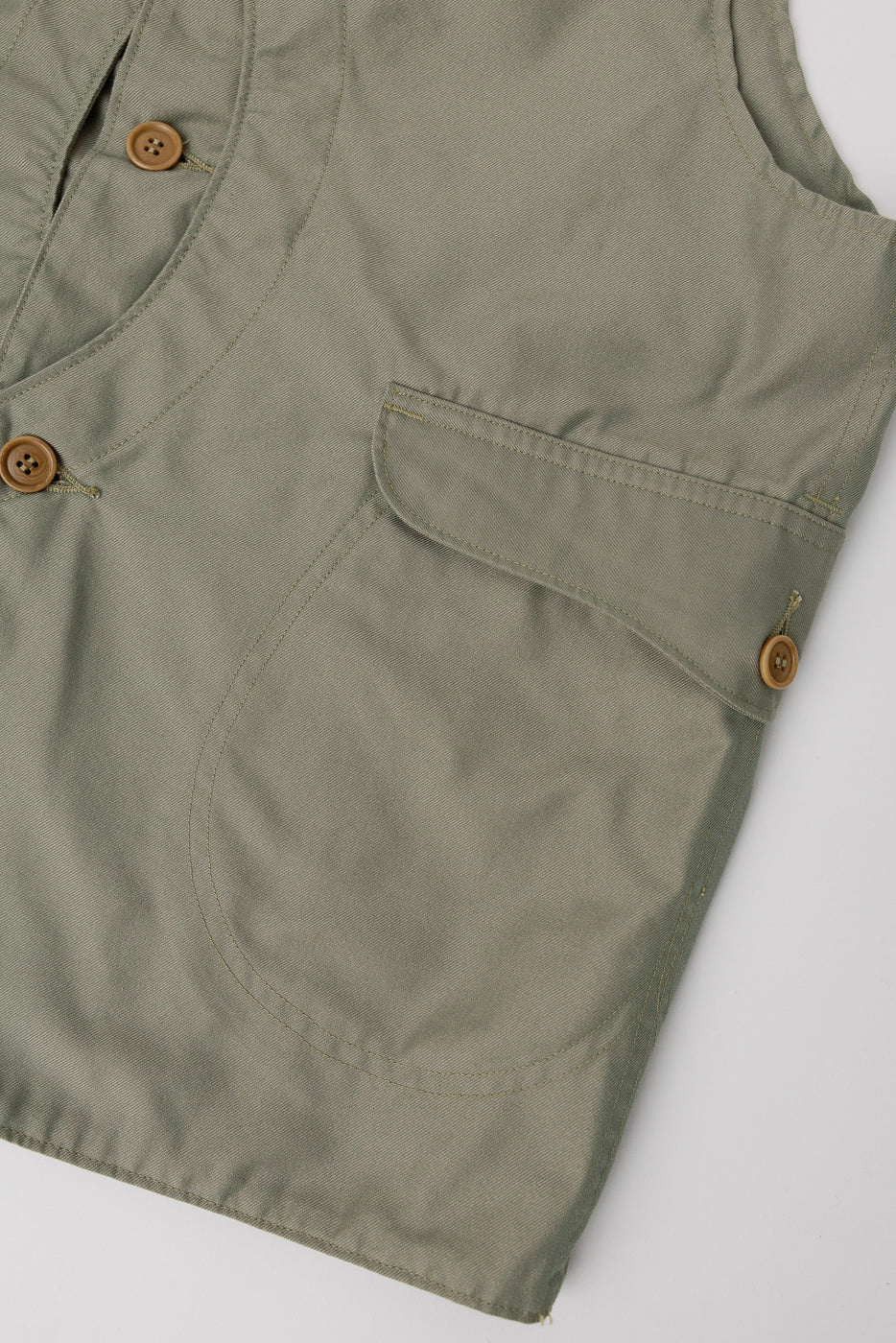 1512-FT - Royal Traveler Vest French Twill - Khaki