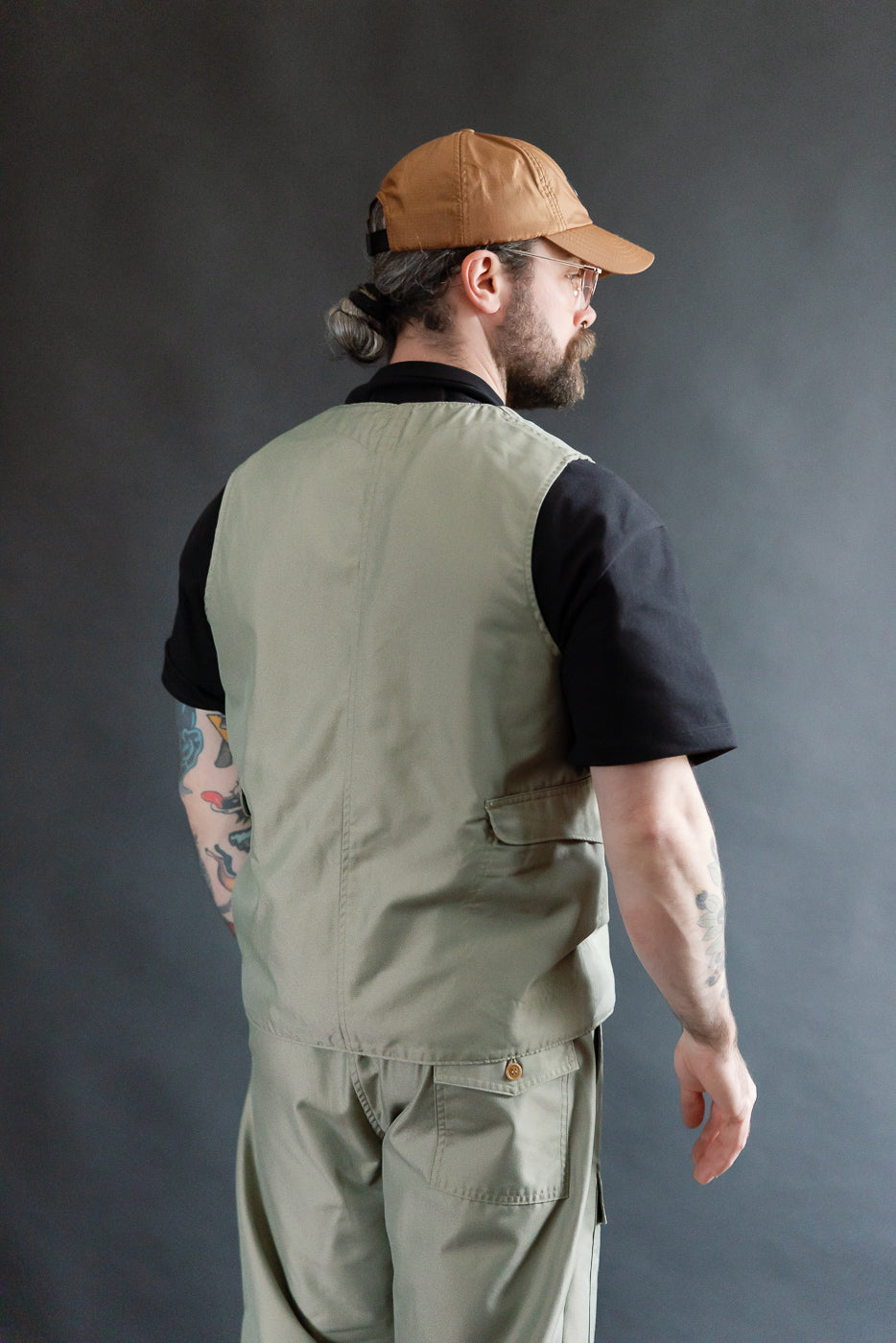 POST O'ALLS #1512  TRAVELER ベスト 1512-FT - Royal Traveler Vest French Twill - Khaki | Dant