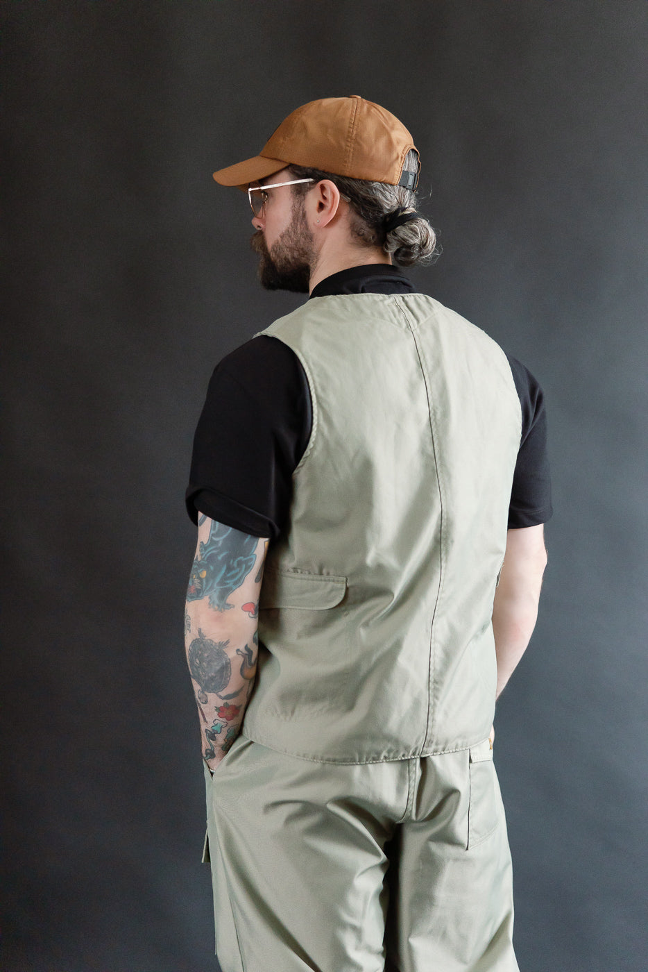 1512-FT - Royal Traveler Vest French Twill - Khaki