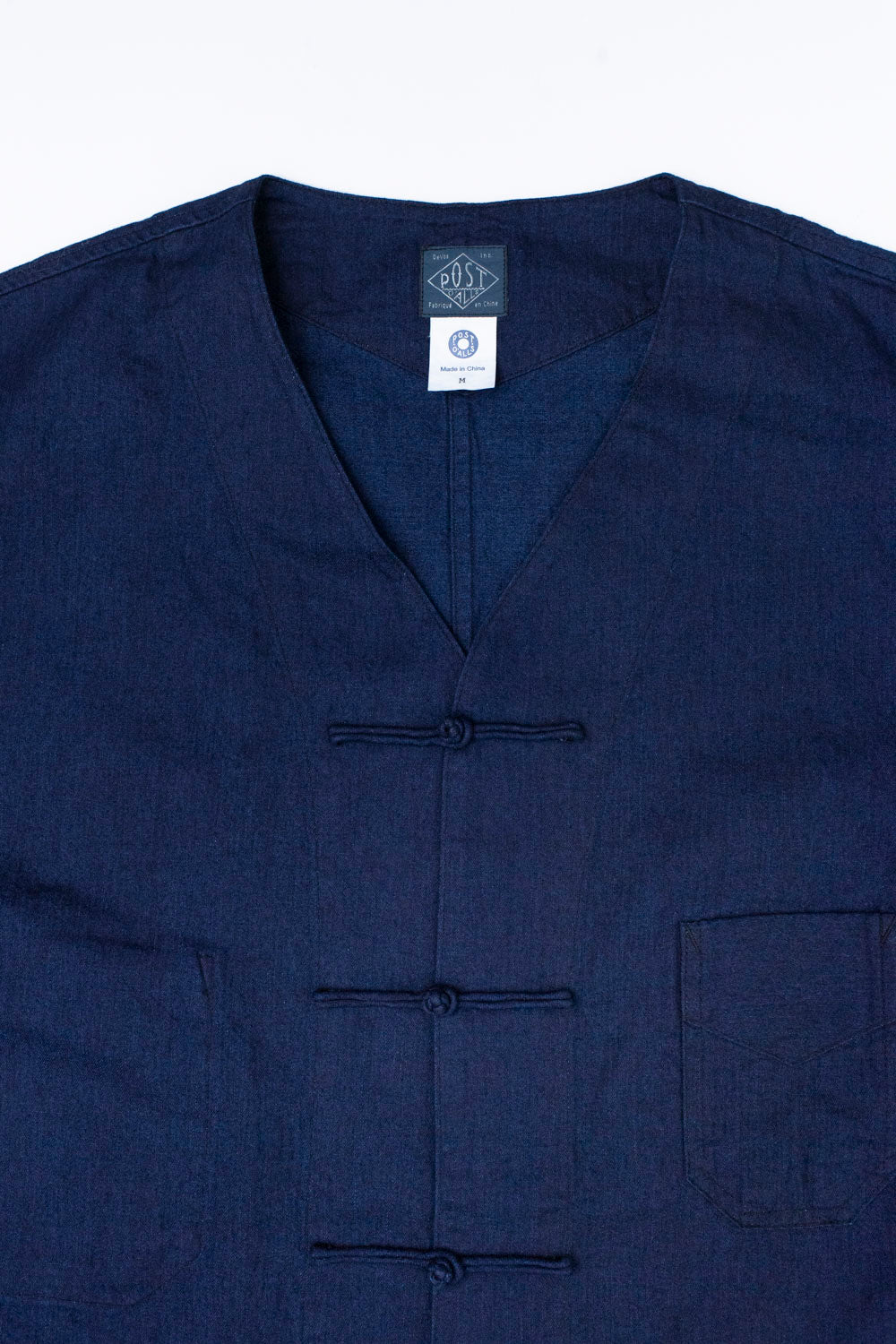 3109B-VTI - Post Chinois DV Vintage Twill - Indigo