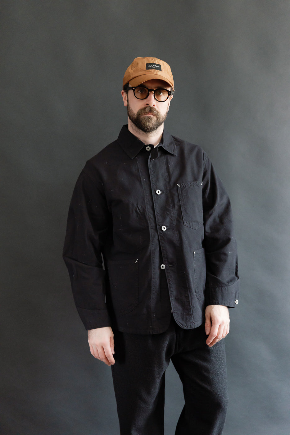 3133-NT - Post 46 Coverall Nep Twill - Black | Dant 3133-NT - Post 46 Coverall Nep Twill - Black | Dant