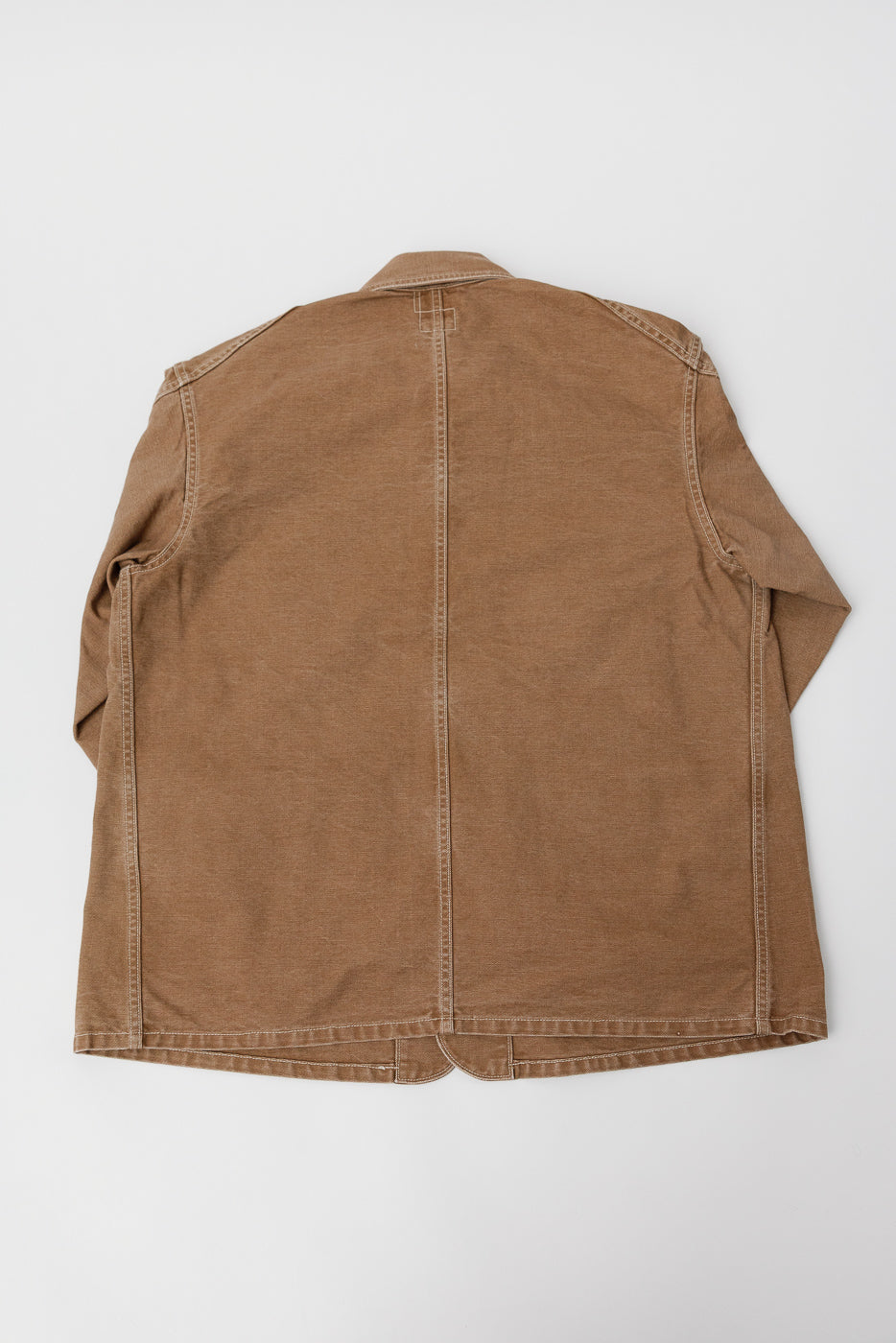 3133-PCR - Post 46 Coverall Pigment Dyed Canvas - Washed Brown | Dant