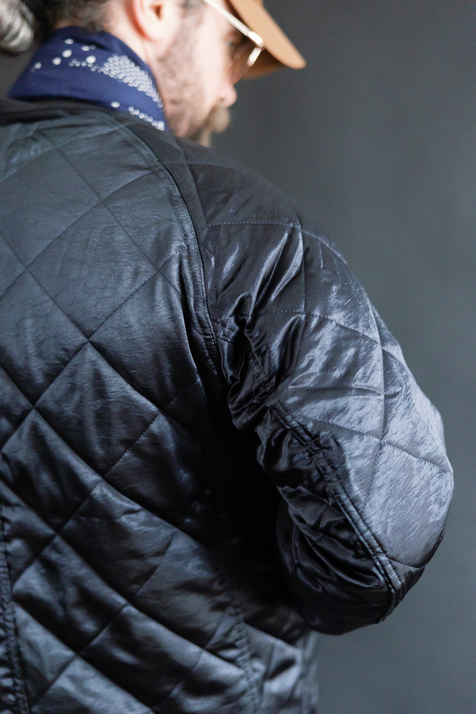 Close-up of male model 5'9