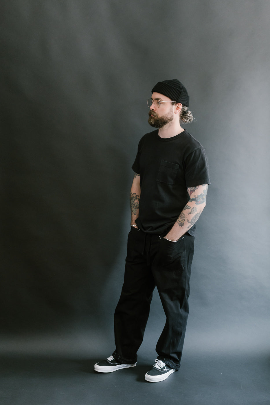 3313-DRC - E-Z Army-Navy Pants 2 Ripstop Dobby - Charcoal