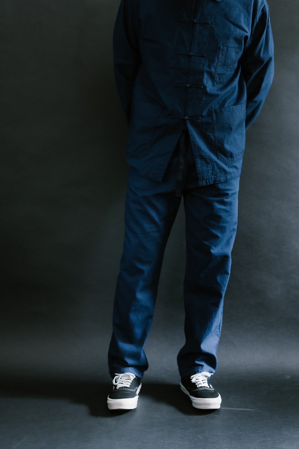 3318-CLS - EZ Linen-Cotton Travail Pants - Indigo