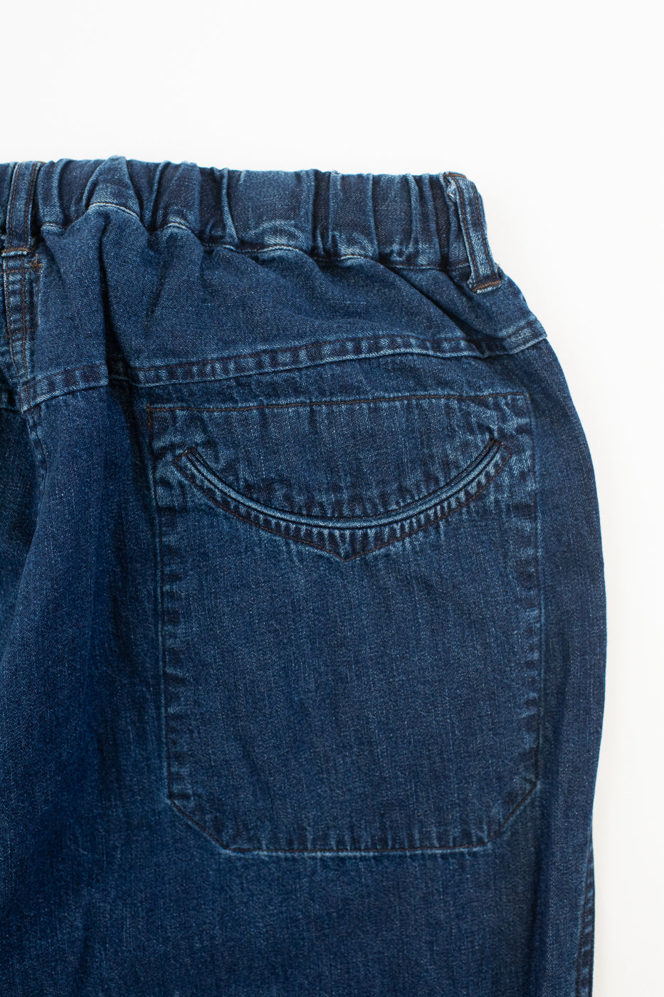 3319-8DI - E-Z Chinois De Luxe 8oz Denim Pants - Deep Wash Indigo