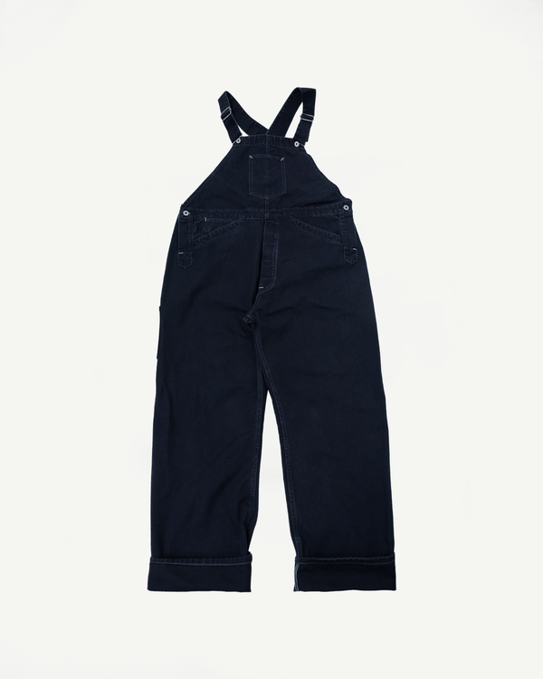 3401-PCB - Post 46 Overalls Pigment Dyed Canvas - Black | Dant