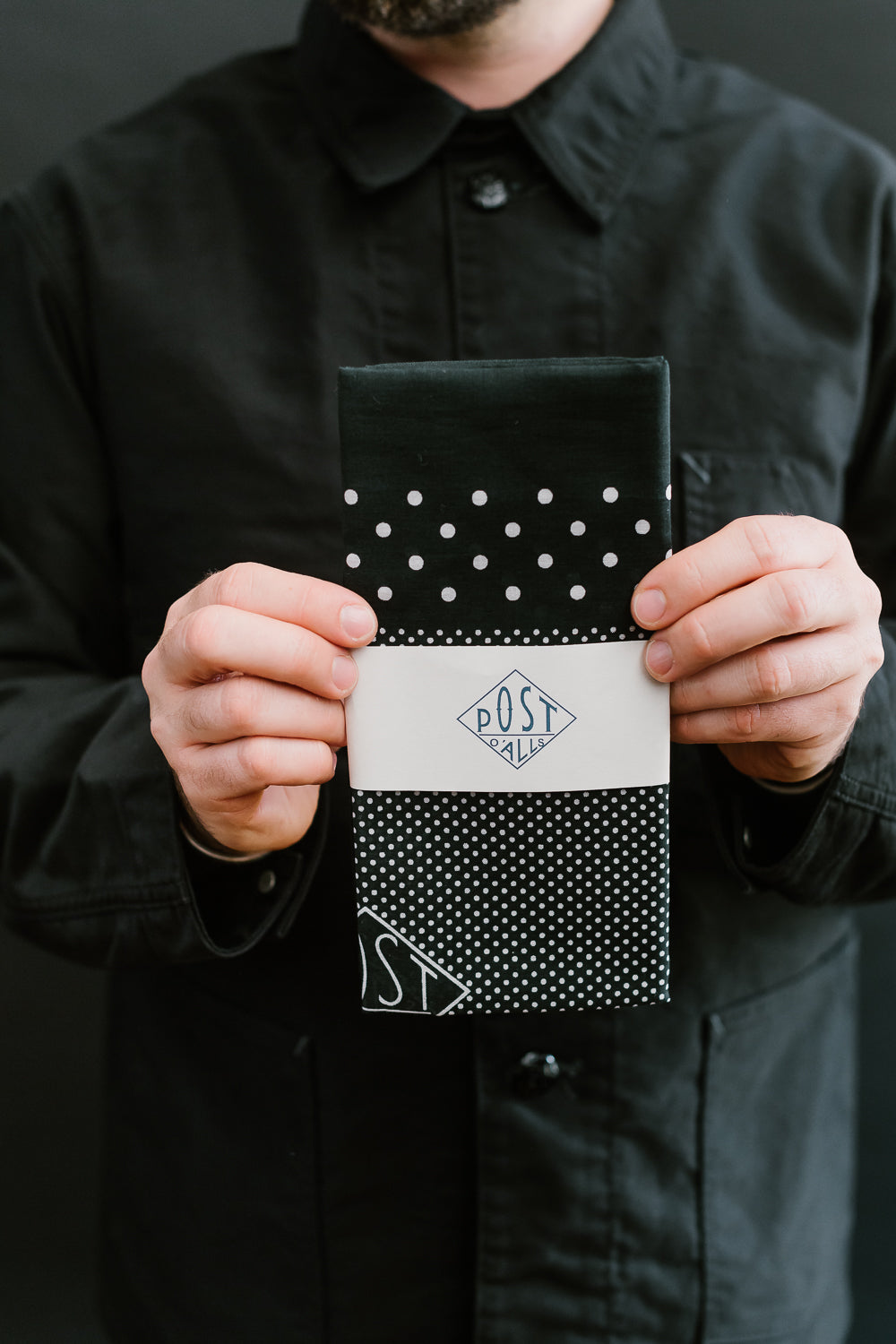 Close-up of male model (5'9