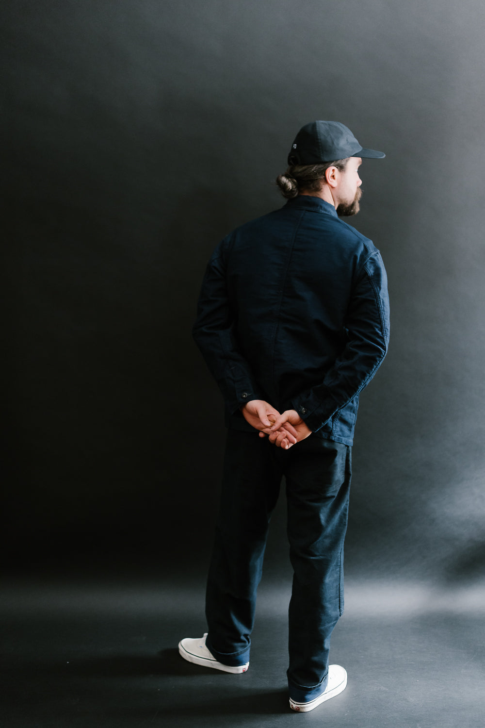 1101-MI - No. 1 Jacket Vintage Moleskin - Indigo