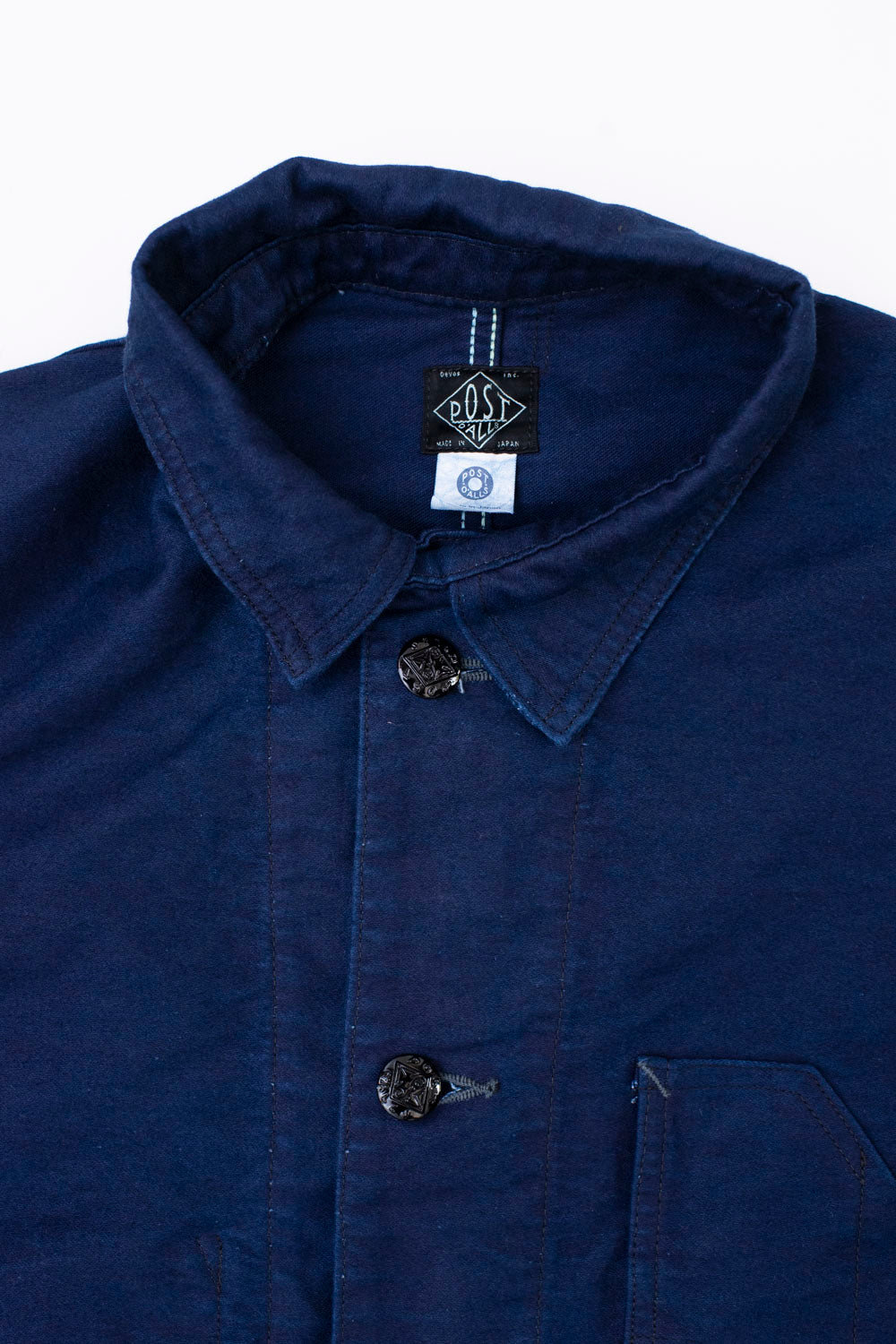 1101-MI - No. 1 Jacket Vintage Moleskin - Indigo