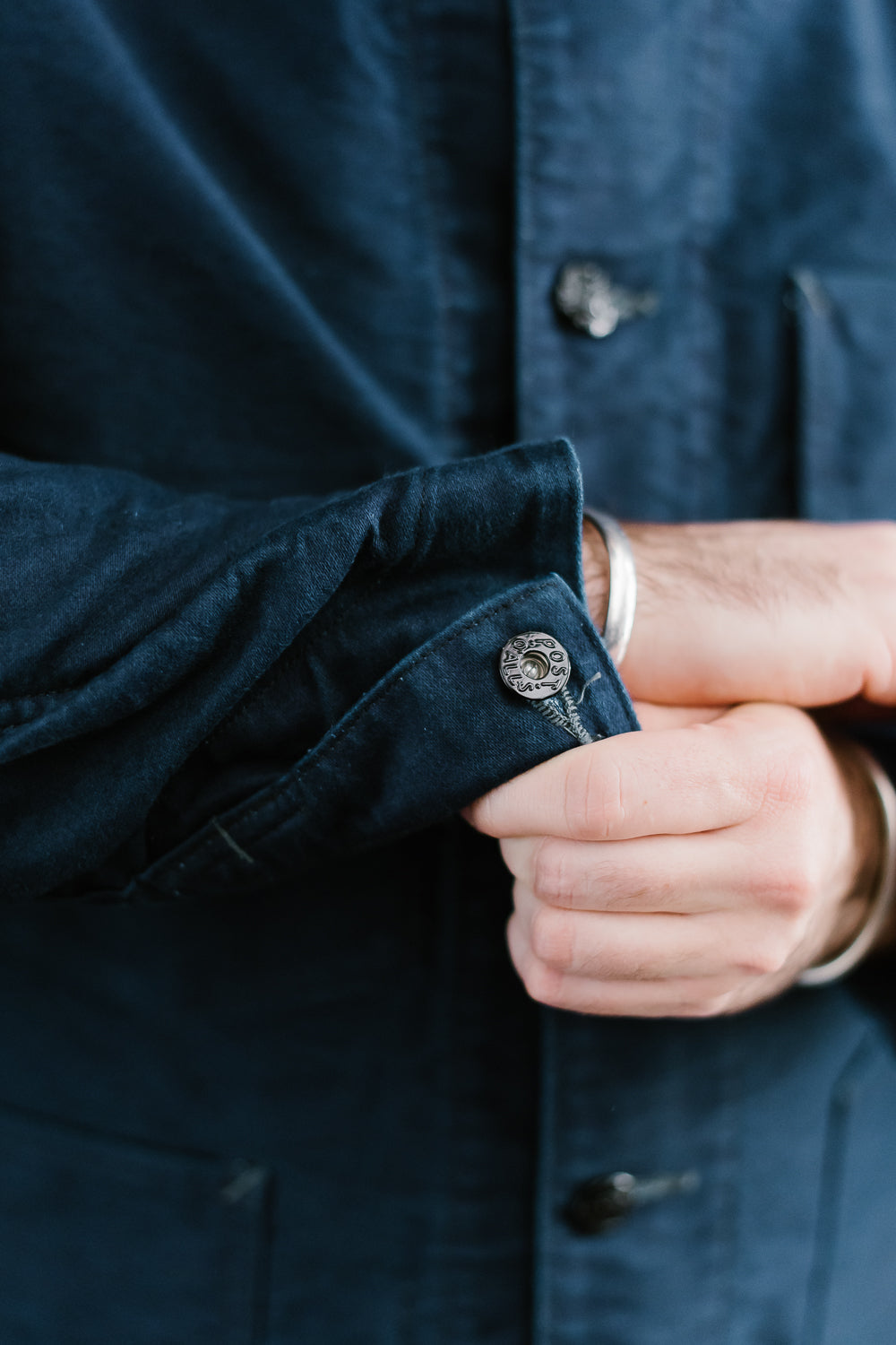 1101-MI - No. 1 Jacket Vintage Moleskin - Indigo
