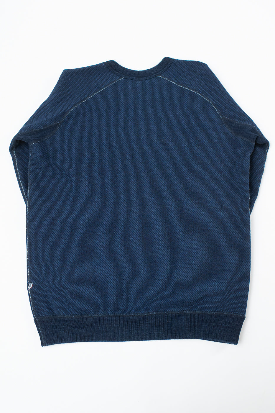 5409-3 - Yarn Dyed Sashiko Sweatshirt - Indigo