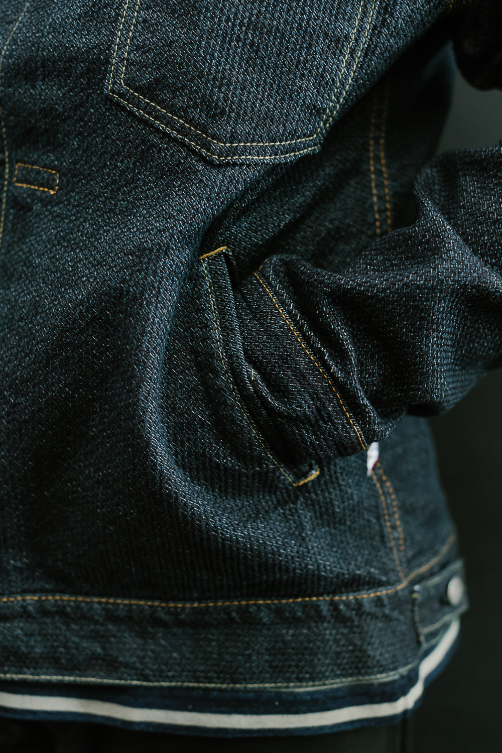 6117-ID - Sashiko Type II Jacket - Indigo
