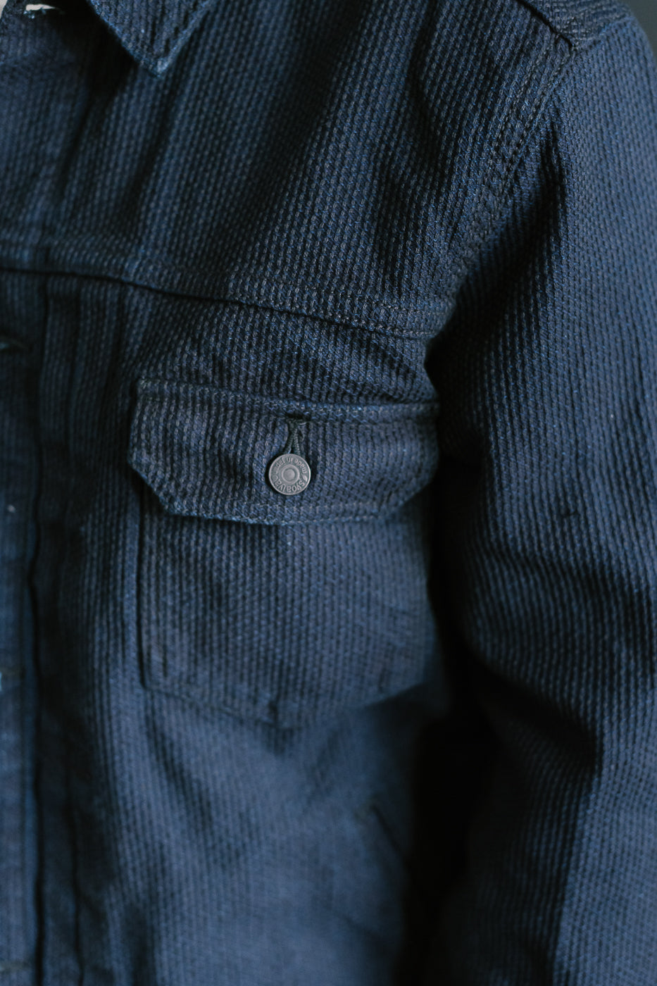 6220-ID - Sashiko Type II Jacket - Indigo x Black