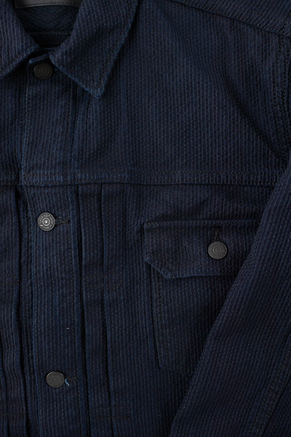6220-ID - Sashiko Type II Jacket - Indigo x Black