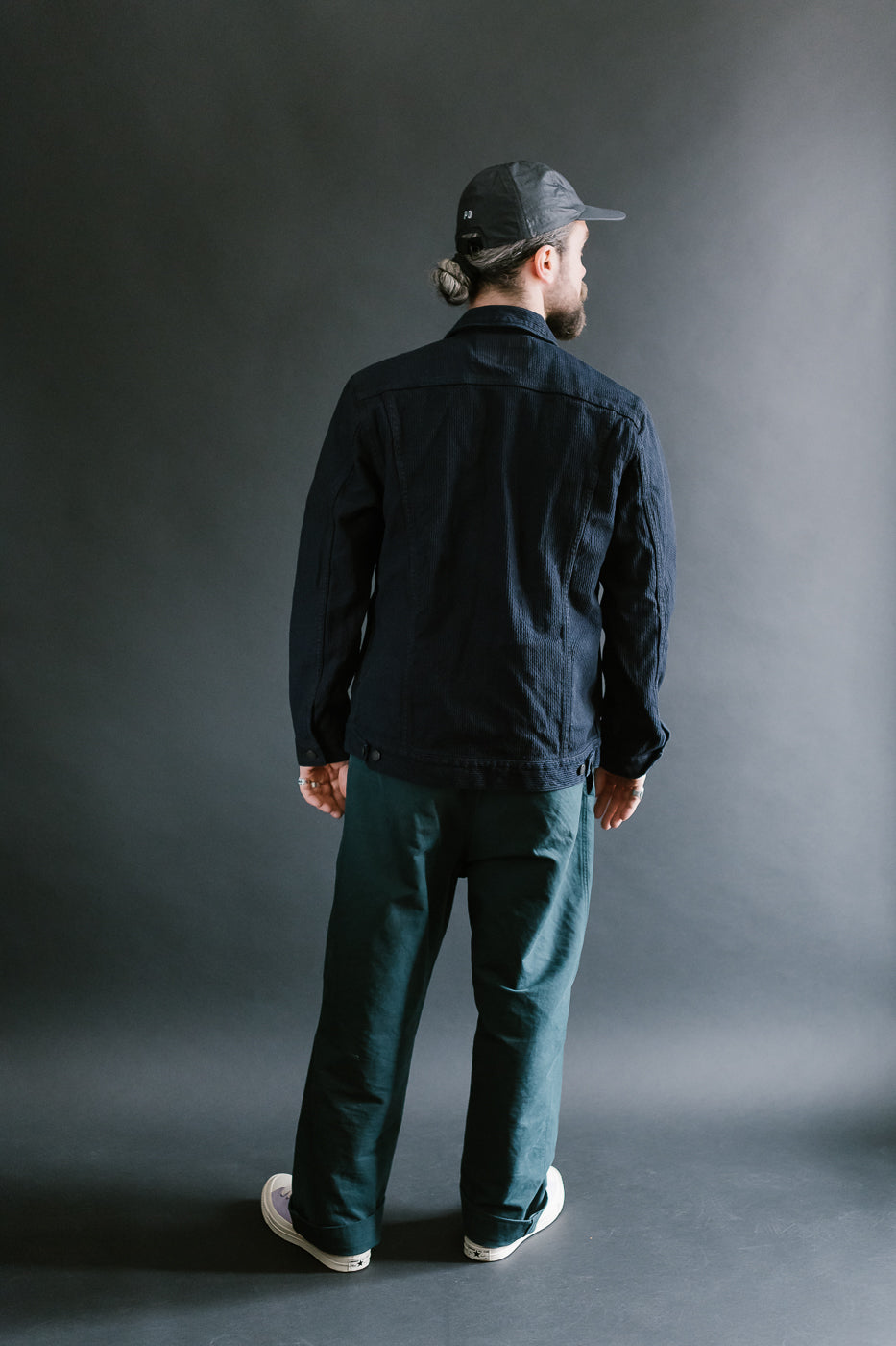 6220-ID - Sashiko Type II Jacket - Indigo x Black