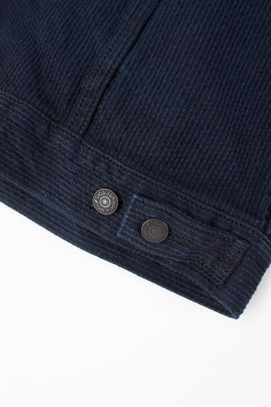 6220-ID - Sashiko Type II Jacket - Indigo x Black