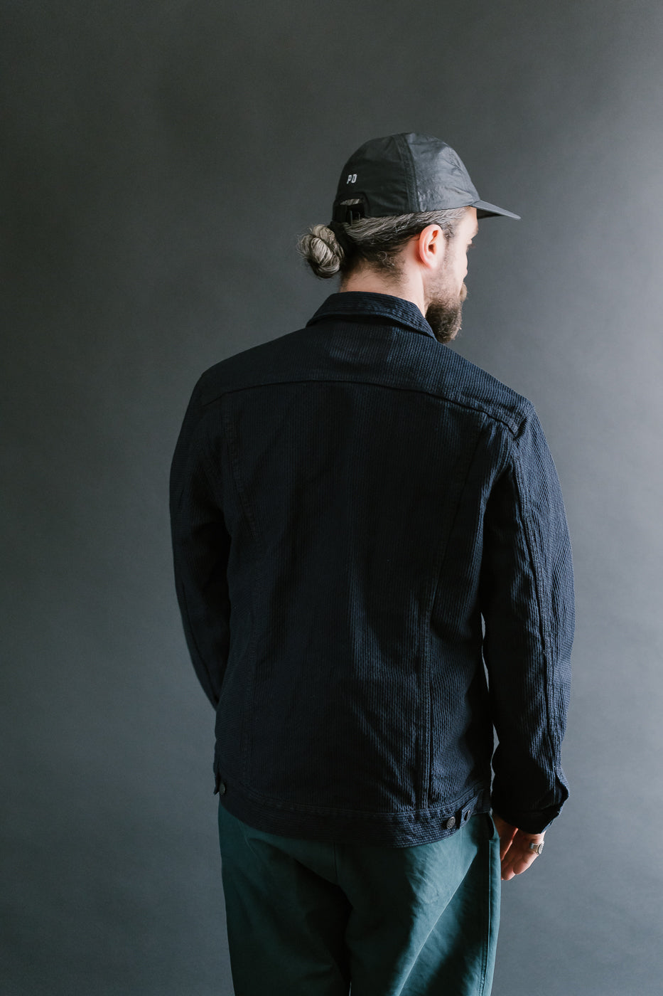6220-ID - Sashiko Type II Jacket - Indigo x Black