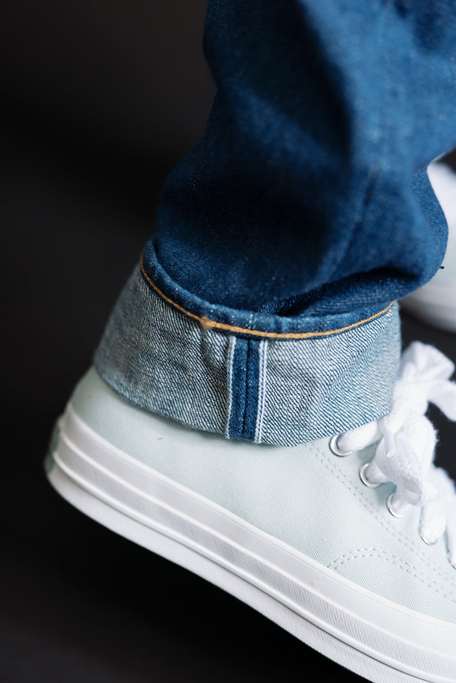 GRE-019 - 14oz Greencast Indigo Selvedge Jeans - Relaxed Tapered