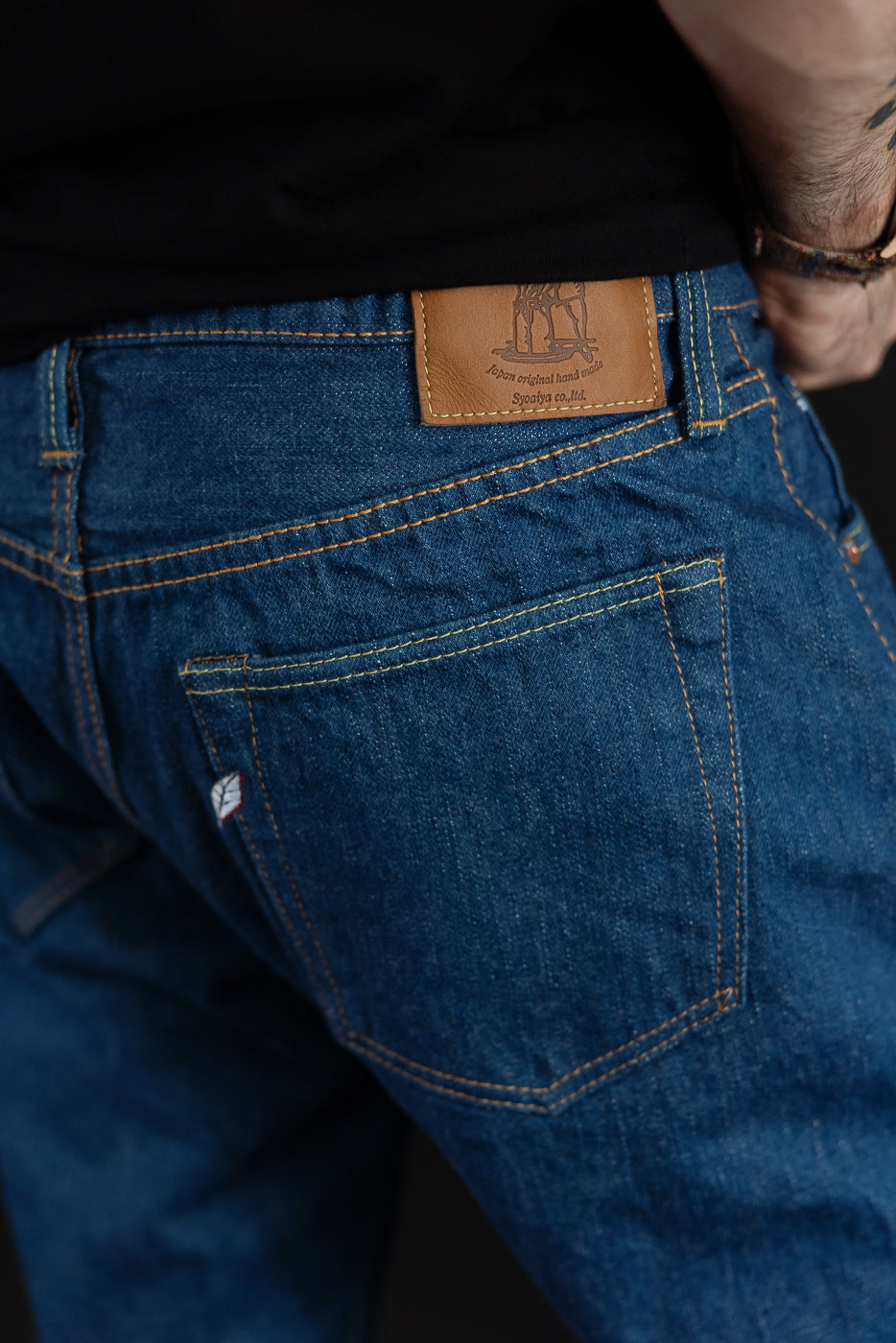 GRE-019 - 14oz Greencast Indigo Selvedge Jeans - Relaxed Tapered