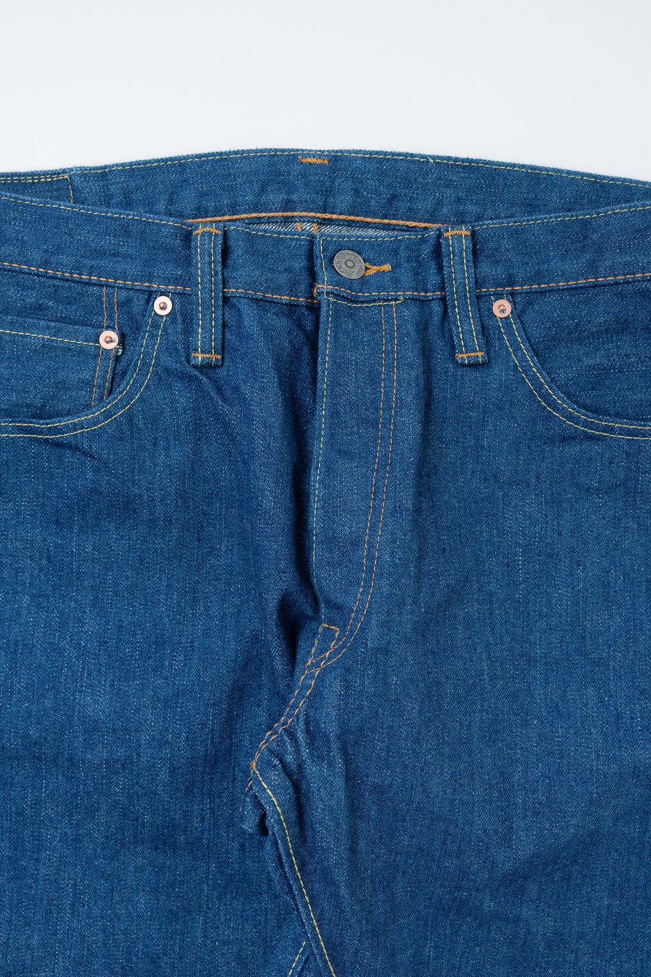 GRE-019 - 14oz Greencast Indigo Selvedge Jeans - Relaxed Tapered