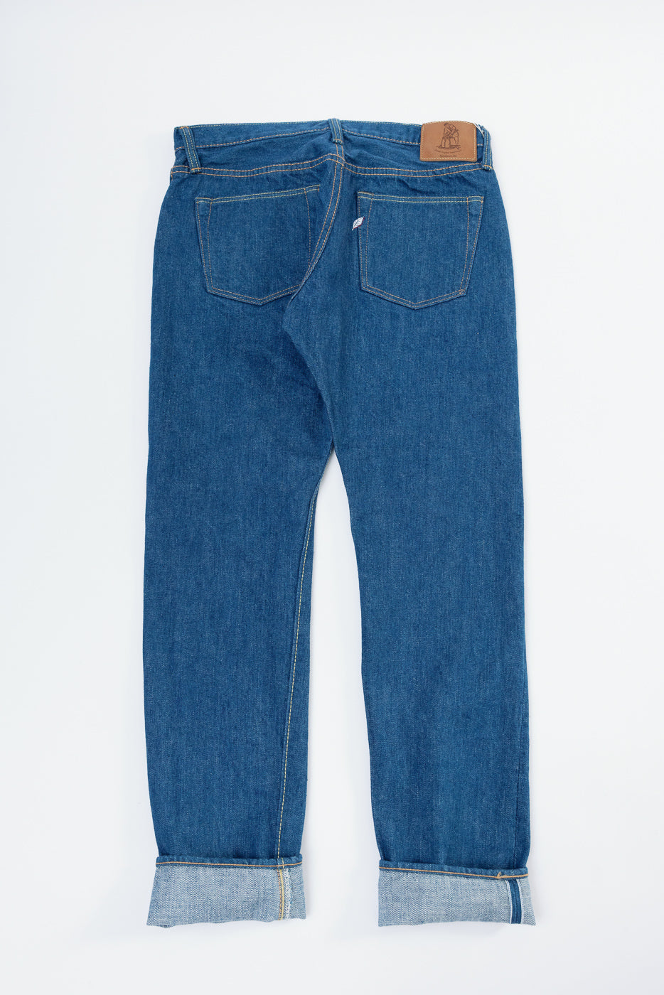 GRE-019 - 14oz Greencast Indigo Selvedge Jeans - Relaxed Tapered