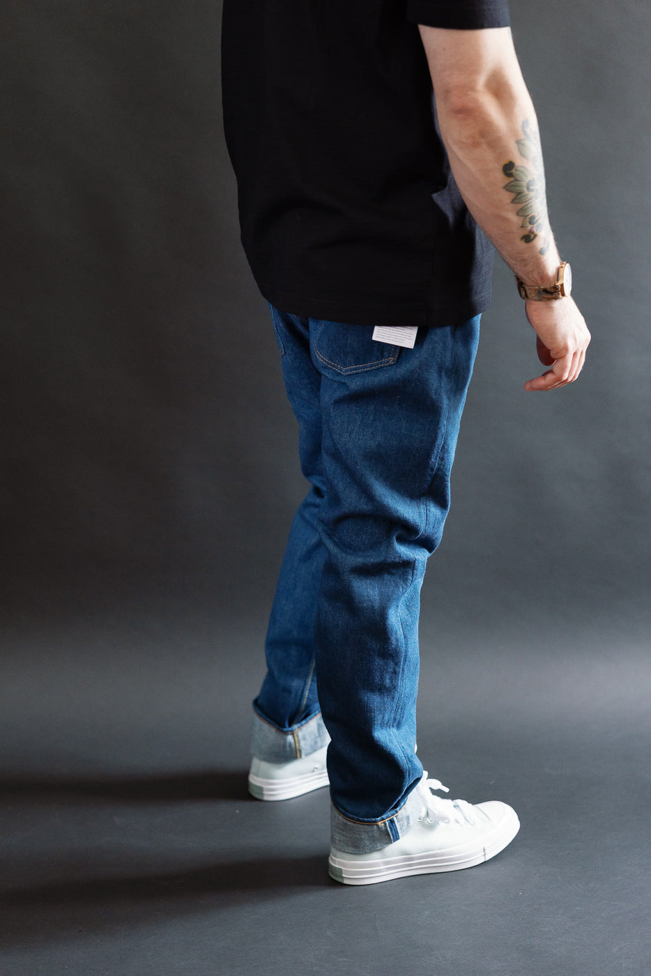 GRE-019 - 14oz Greencast Indigo Selvedge Jeans - Relaxed Tapered