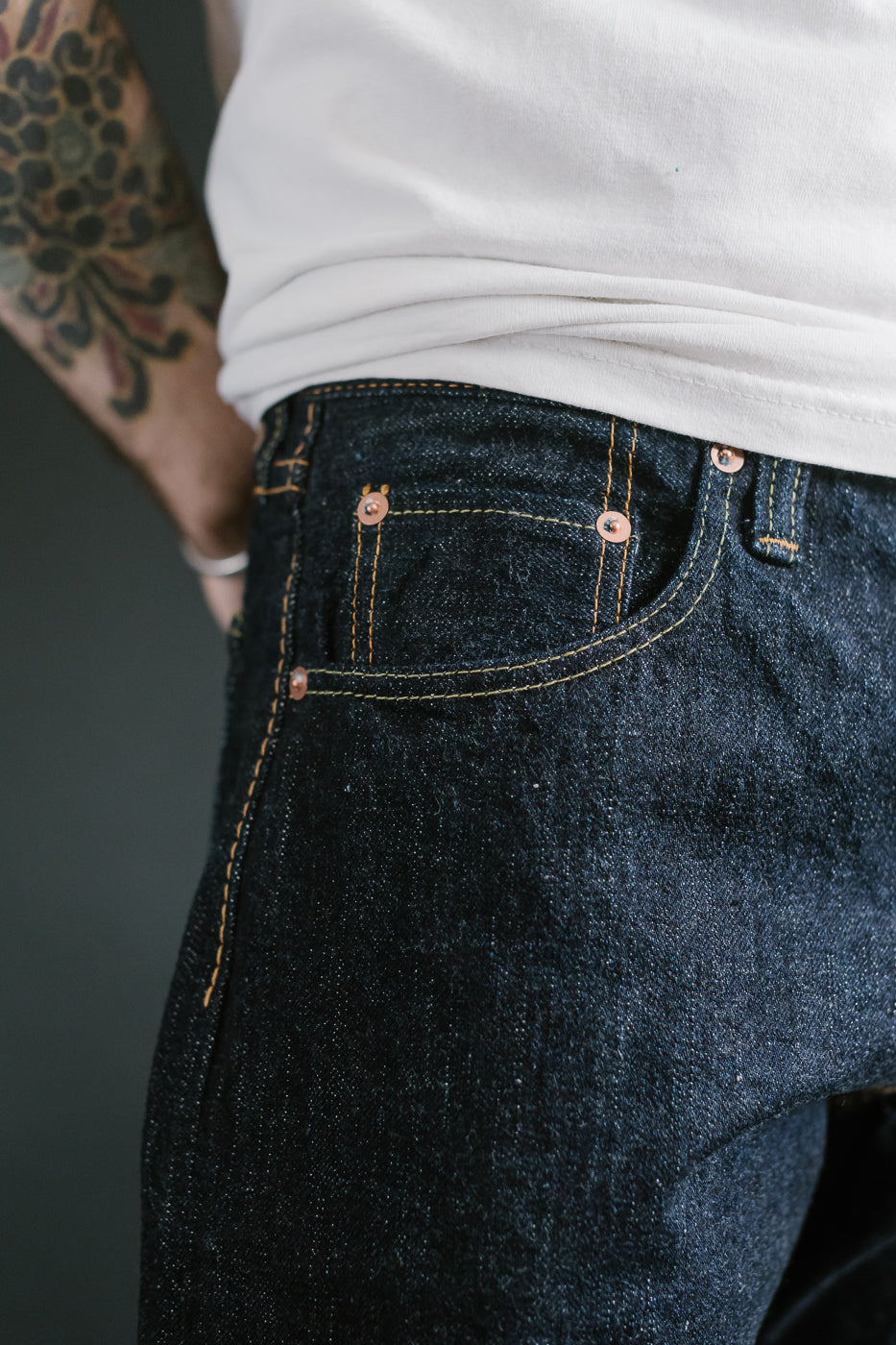XX-003 - 14oz Selvedge Denim - Regular Straight