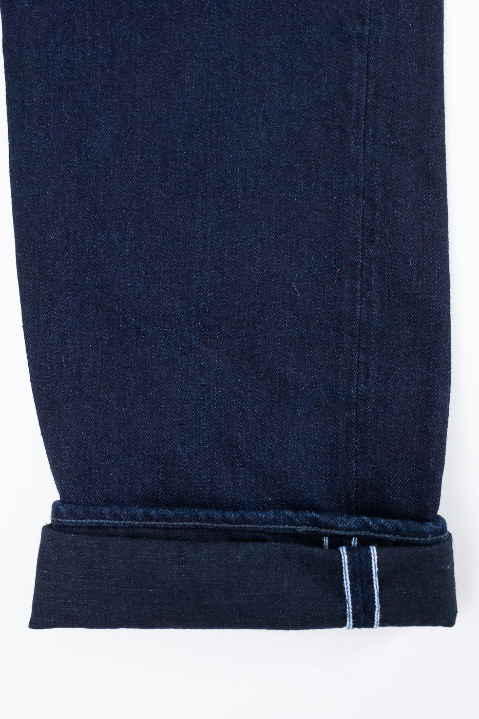 XX-003-IDBK - 14oz Indigo x Black Selvedge Jeans - Regular Straight