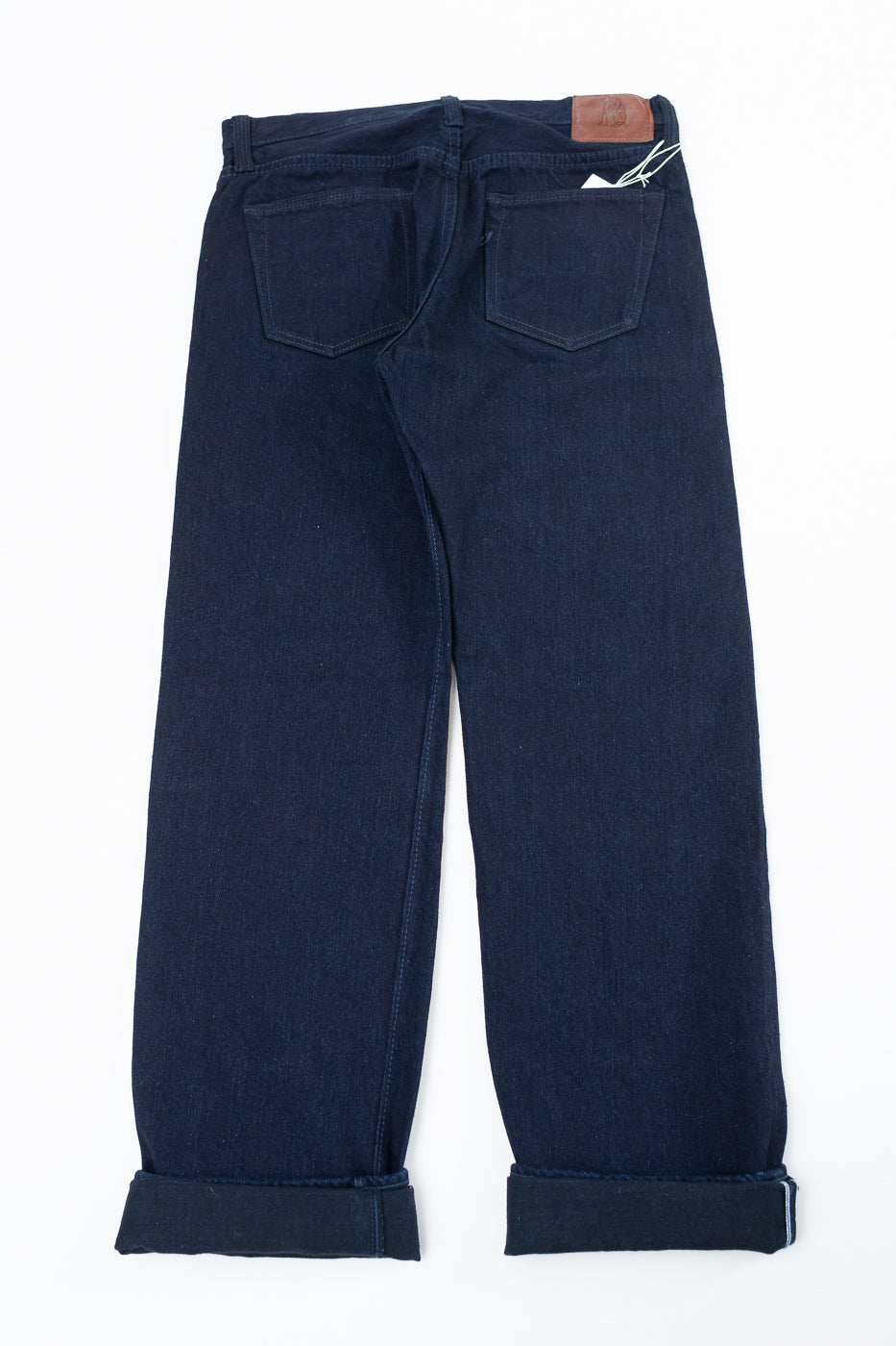 XX-003-IDBK - 14oz Indigo x Black Selvedge Jeans - Regular Straight