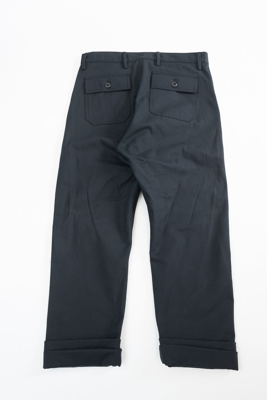 10oz - Herringbone Fatigue Pants - Black