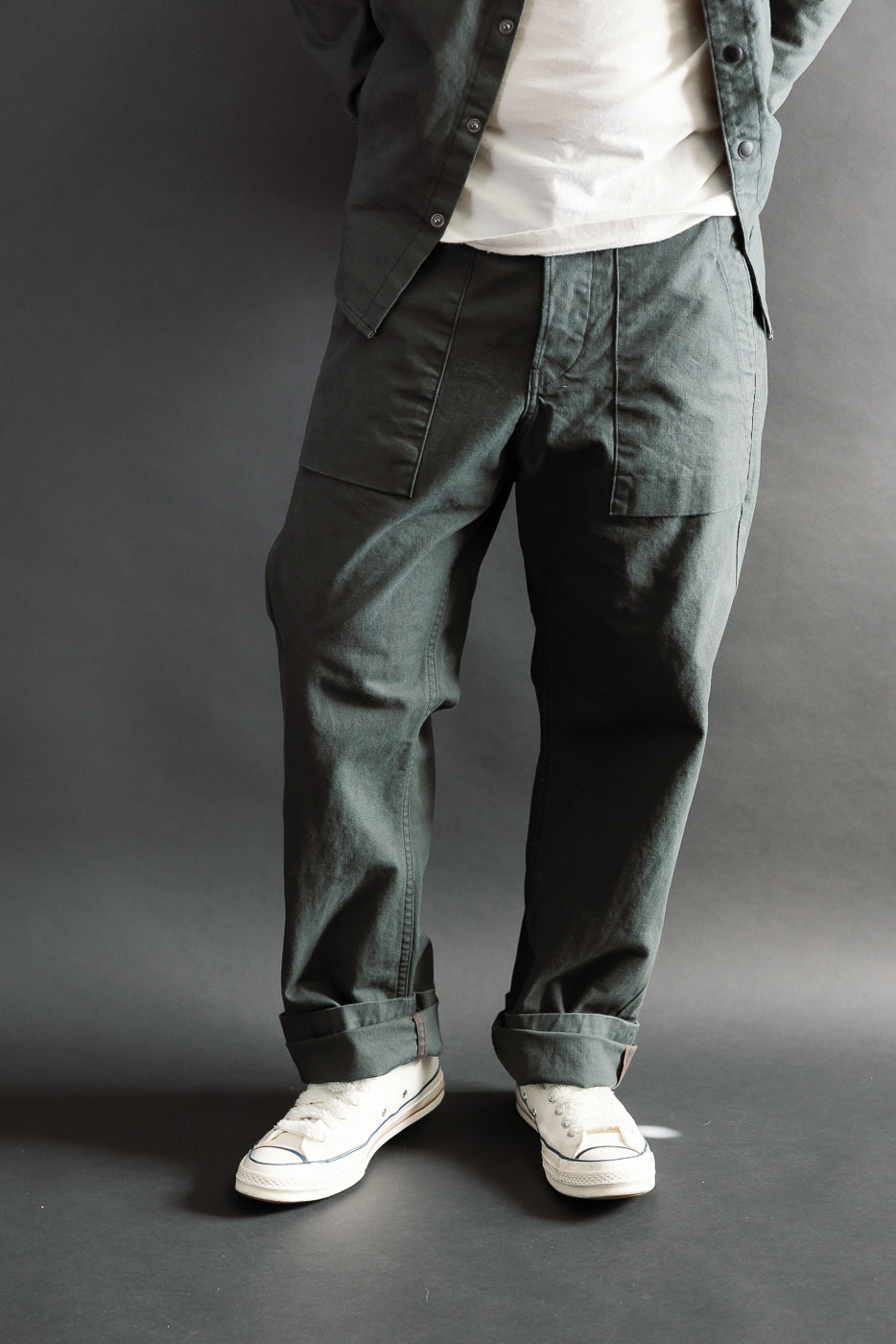 11oz - Fatigue Pants - Dyed Canvas Ash