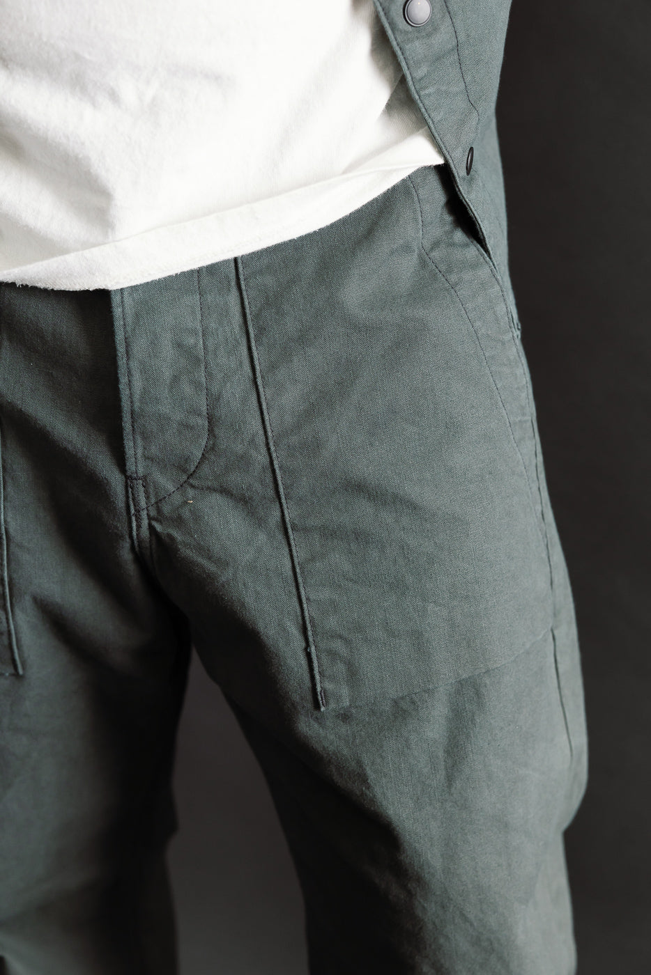 11oz - Fatigue Pants - Dyed Canvas Ash