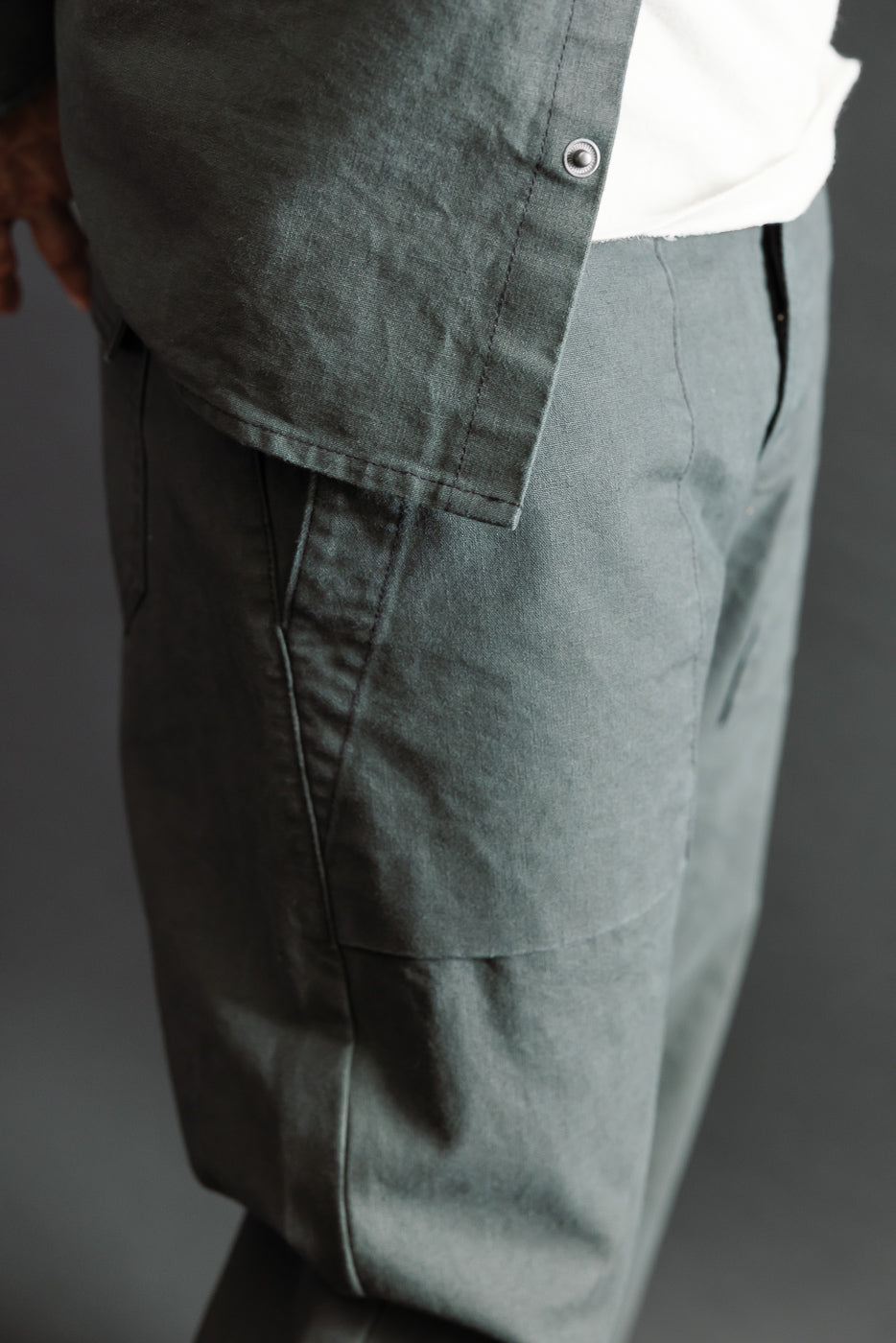 11oz - Fatigue Pants - Dyed Canvas Ash