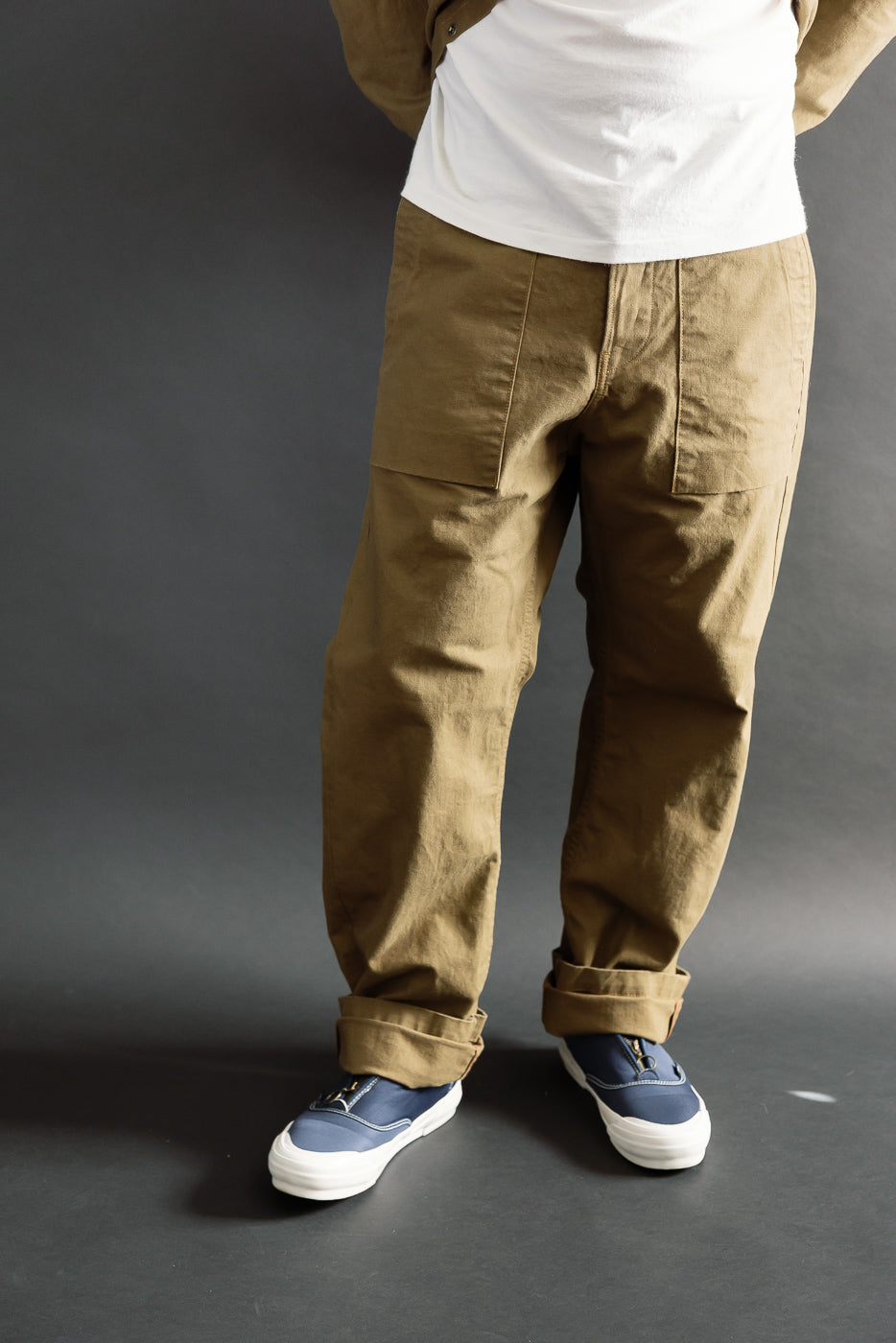 11oz - Fatigue Pants - Dyed Canvas Golden Brown