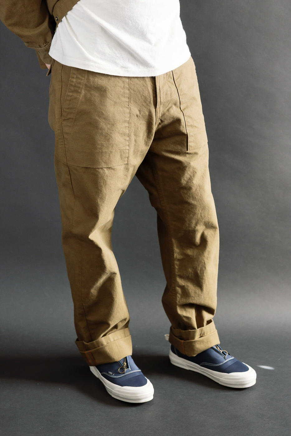 11oz - Fatigue Pants - Dyed Canvas Golden Brown