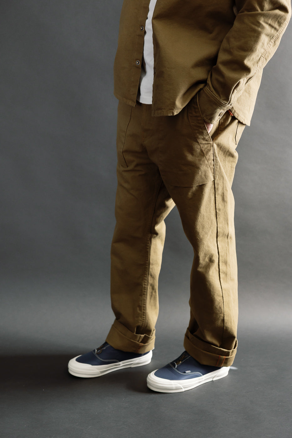 11oz - Fatigue Pants - Dyed Canvas Golden Brown