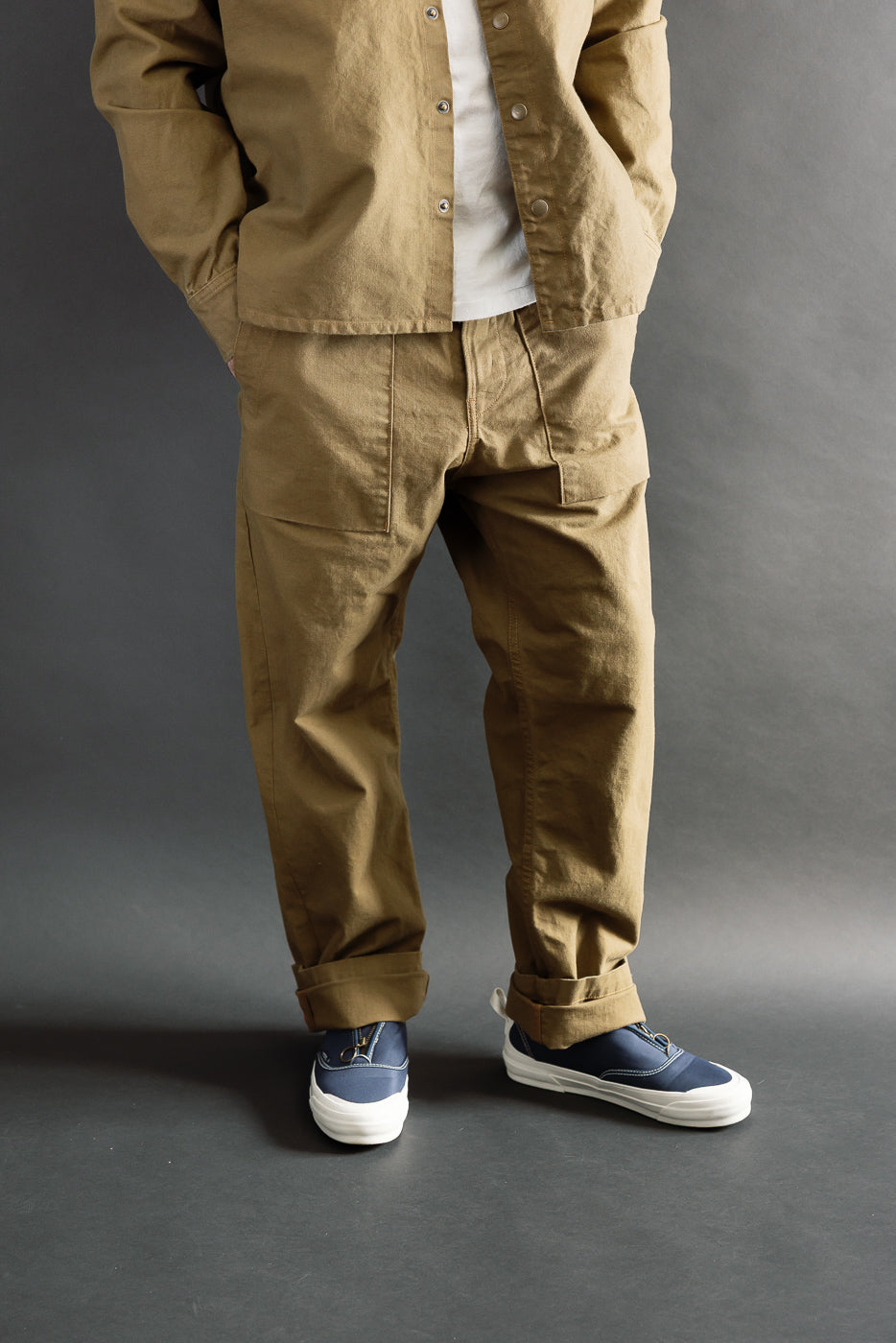 11oz - Fatigue Pants - Dyed Canvas Golden Brown