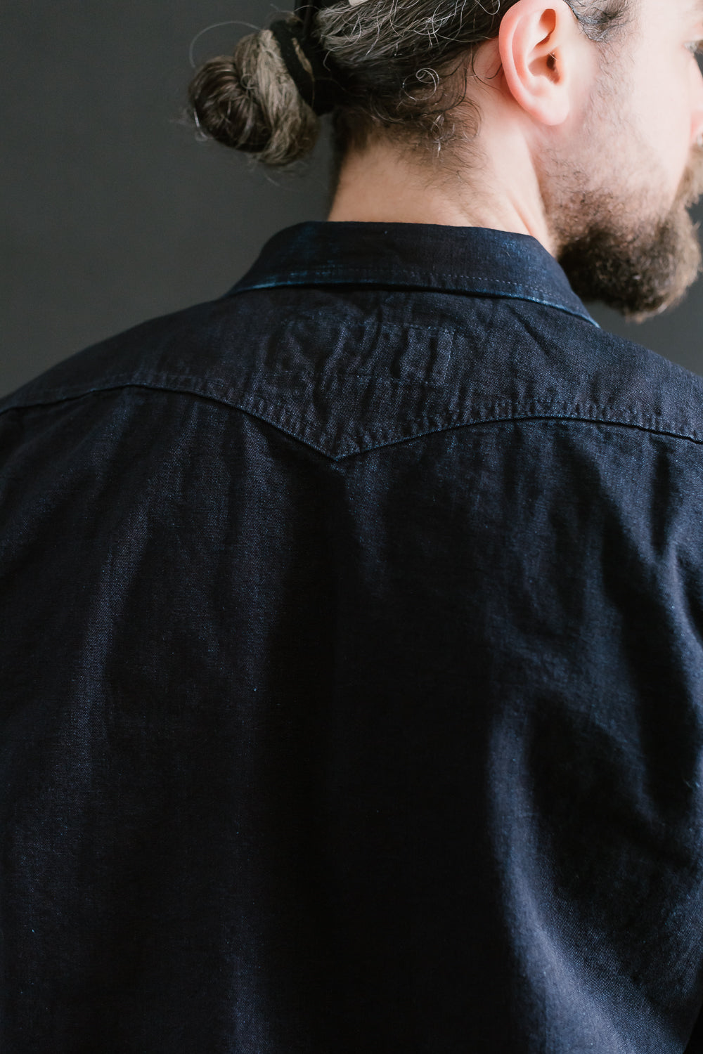 11oz - ISC Western Shirt - Indigo Selvedge Canvas