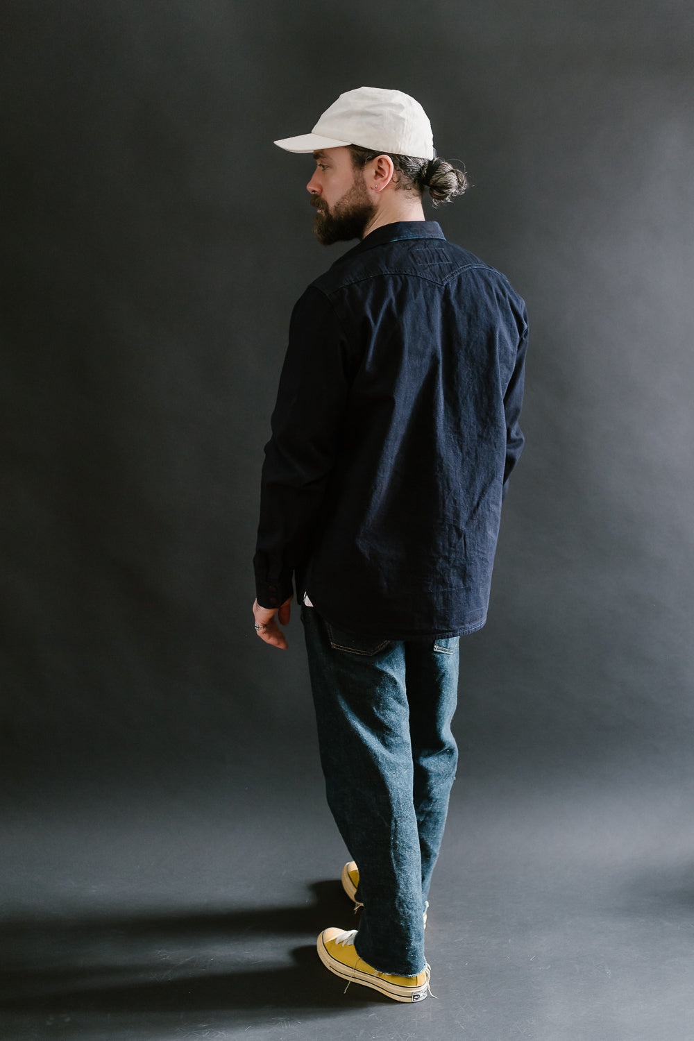 11oz - ISC Western Shirt - Indigo Selvedge Canvas