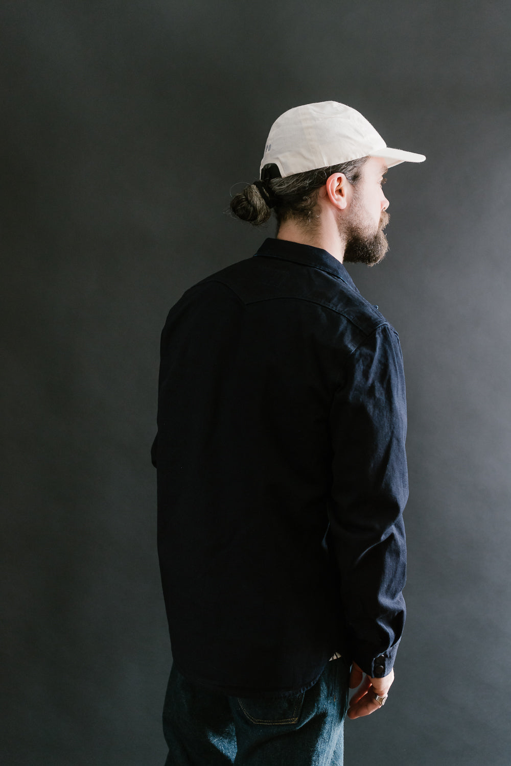 11oz - ISC Western Shirt - Indigo Selvedge Canvas