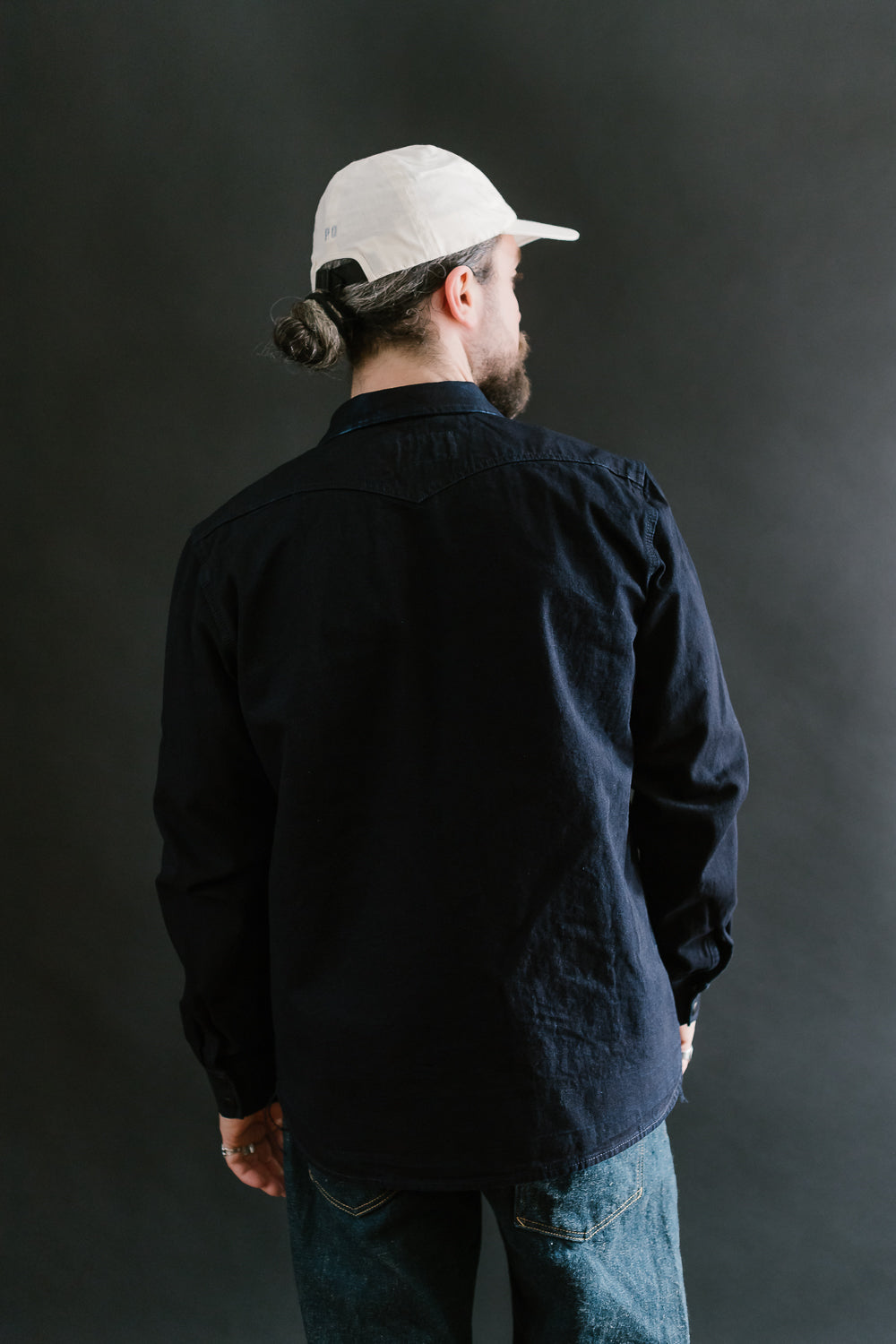 11oz - ISC Western Shirt - Indigo Selvedge Canvas