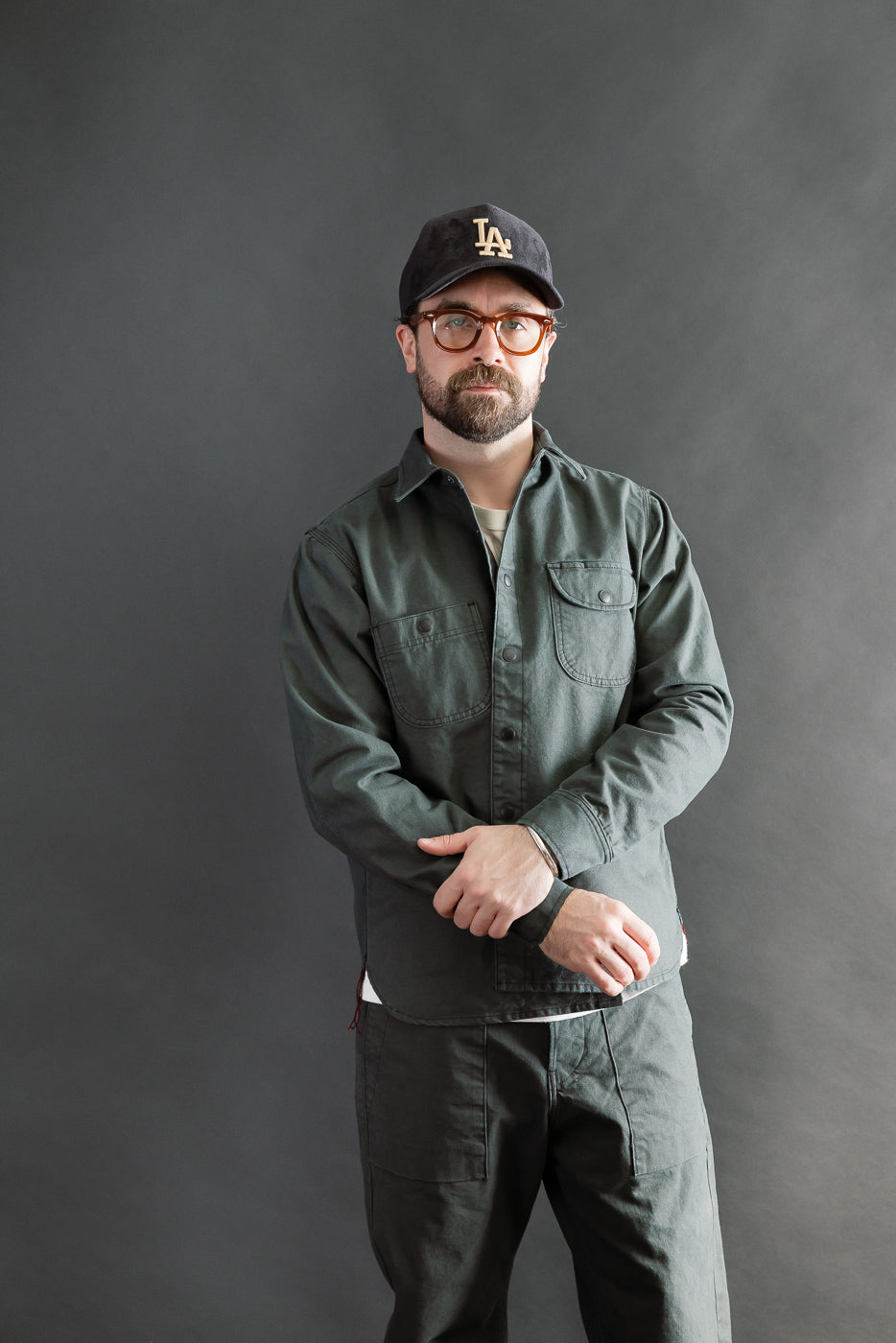 11oz Work Shirt - Dyed Canvas Ash